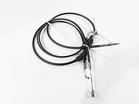 2011 Harley FXDC Dyna Super Glide 12" Extended Throttle Clutch Cable Set {{ shop.shopifyCountryName }} - Mototech271