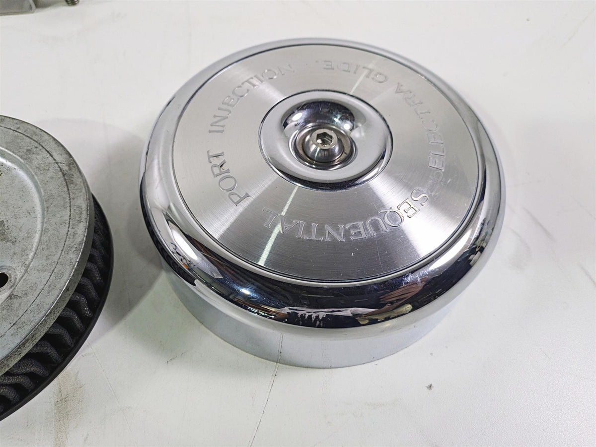1996 Harley Touring FLHTCUI Electra Glide Air Filter Breather Cover Set 29144-95 {{ shop.shopifyCountryName }} - Mototech271