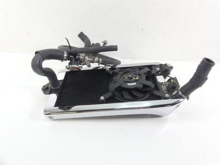 2006 Honda VTX1800 C2 Radiator Fan Hoses Guard Chrome Cover Set 19010-MCH-C21 {{ shop.shopifyCountryName }} - Mototech271