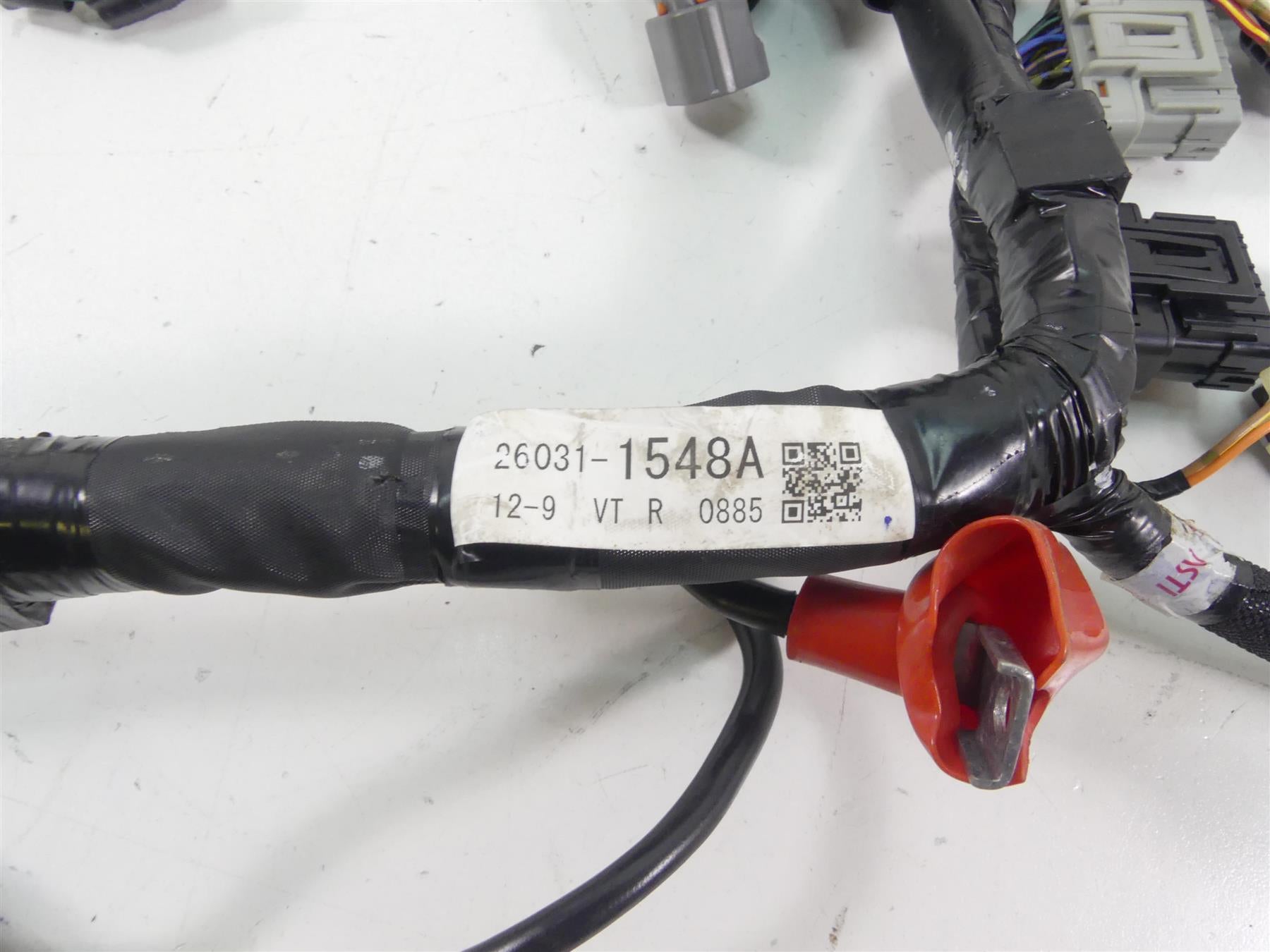 2013 Kawasaki ZX636 ZX6R Ninja Main Wiring Harness Loom - Read 26031-1548A {{ shop.shopifyCountryName }} - Mototech271