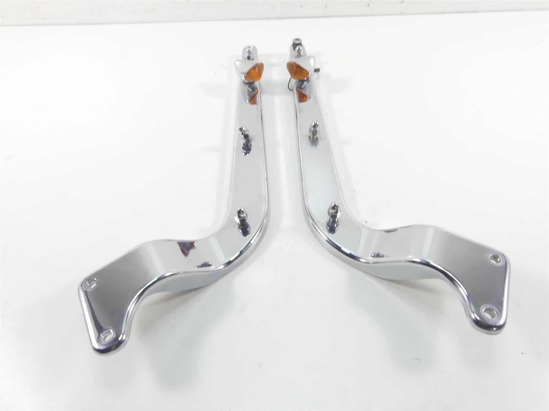 1999 Harley FXSTS Softail Springer Rear Fender Struts + Turn Signals 59955-86A {{ shop.shopifyCountryName }} - Mototech271