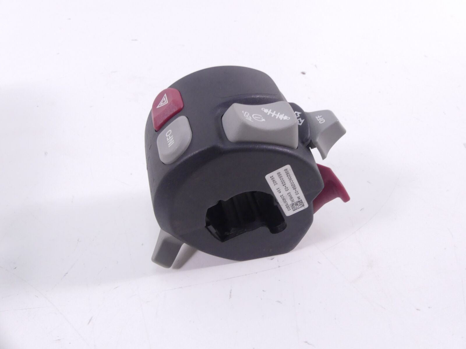 2017 BMW F800GS K72 Left Control Switch Asc Abs Esa 61318550021 {{ shop.shopifyCountryName }} - Mototech271