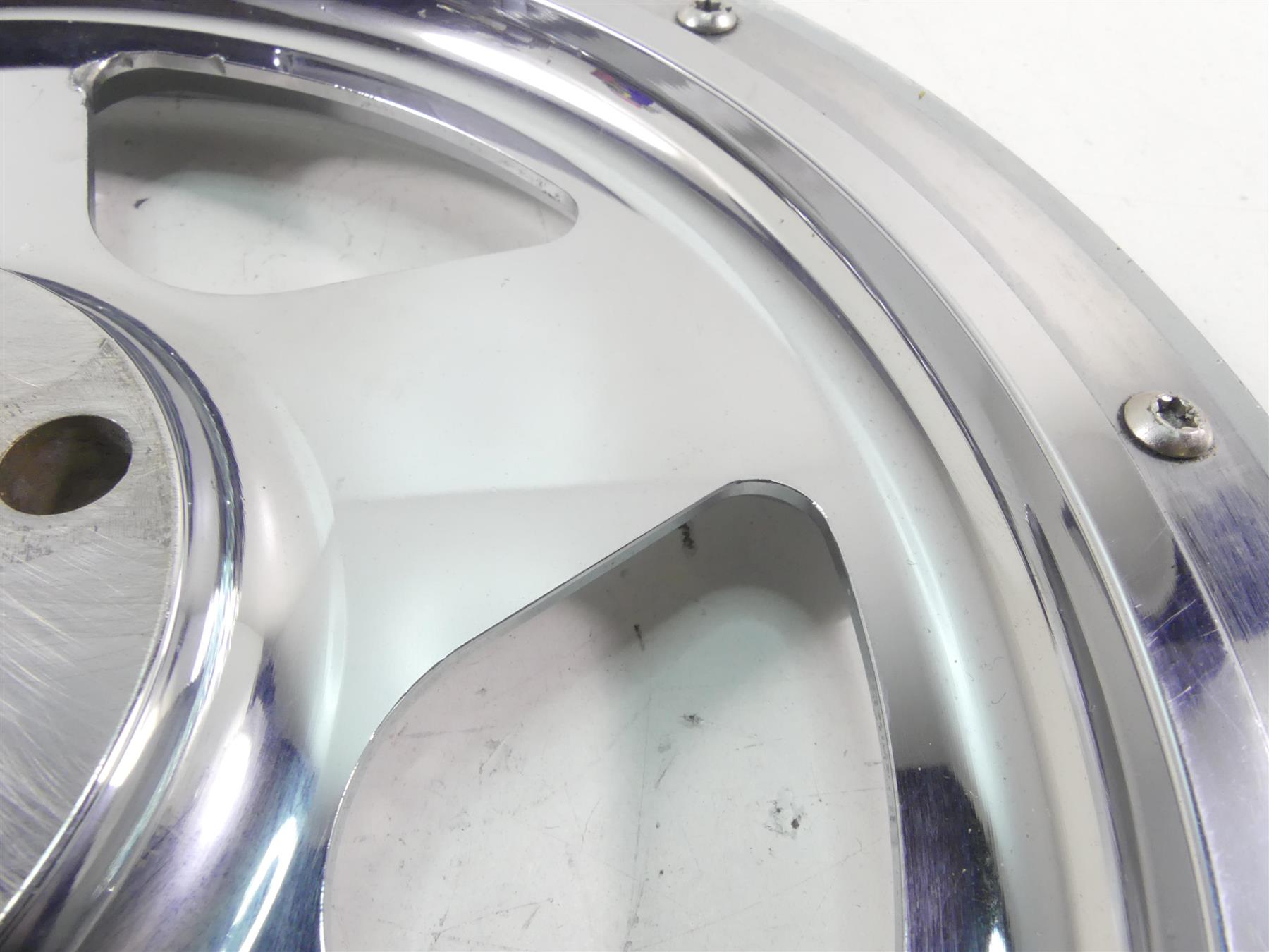 2005 Harley Touring CVO FLHTC SE Electra Glide Chrome Belt Sprocket Pulley 70T {{ shop.shopifyCountryName }} - Mototech271