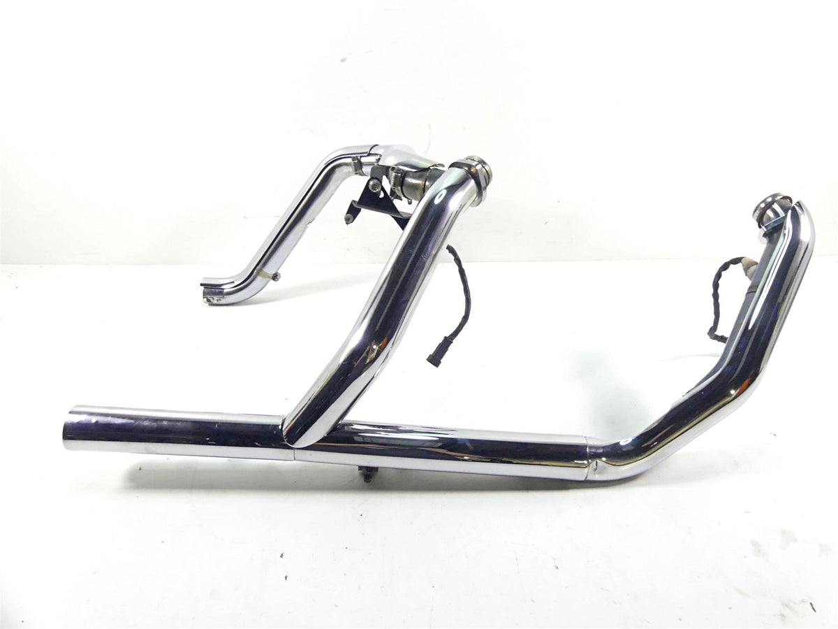 2007 Harley Touring FLHRSE CVO Road King Dented Exhaust Pipe Header 65627-07 {{ shop.shopifyCountryName }} - Mototech271