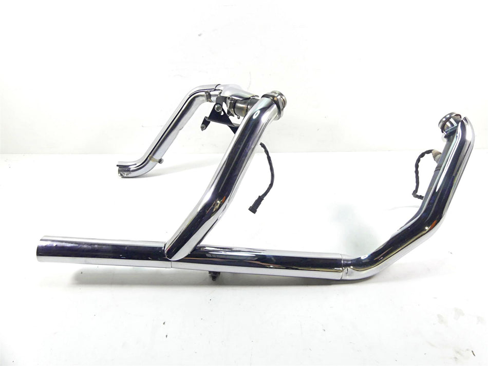 2007 Harley Touring FLHRSE CVO Road King Dented Exhaust Pipe Header 65627-07 {{ shop.shopifyCountryName }} - Mototech271