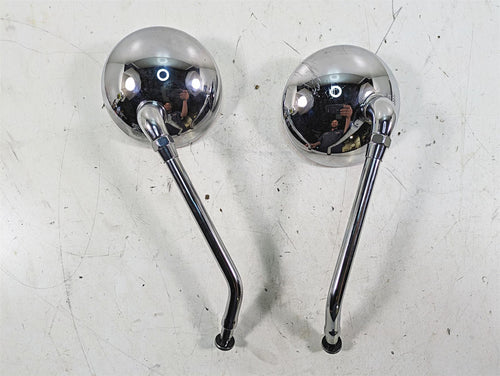 2011 Triumph America Round Rear View Mirror Set - Read T2066682 T2043439 | Mototech271