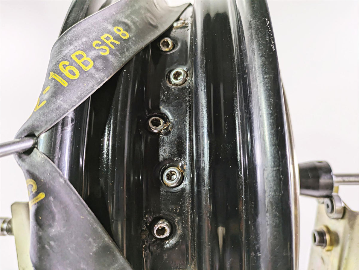 2009 Harley FLSTSB Cross Bones 16x3 Front Wheel Rim - Read 44937-08 {{ shop.shopifyCountryName }} - Mototech271