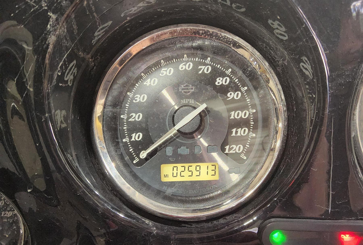 2012 Harley Touring FLHTK Electra Glide Speedo Speedometer Gauge 25K 74682-10 {{ shop.shopifyCountryName }} - Mototech271