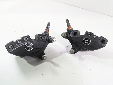 2010 Harley Touring FLHXSE CVO Street Glide Front Brake Caliper Set 46368-10 {{ shop.shopifyCountryName }} - Mototech271