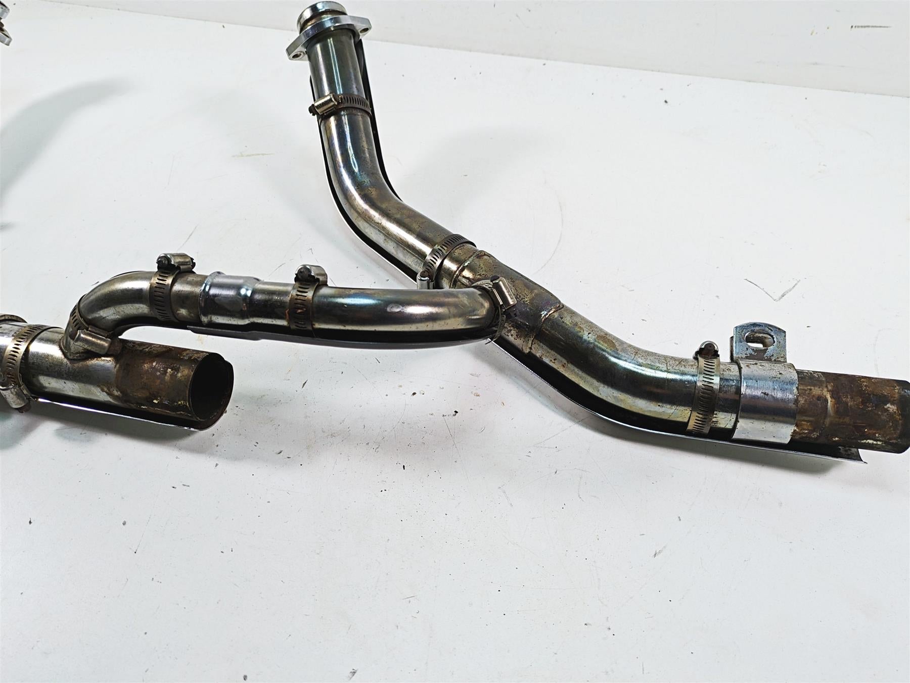 1999 Harley Dyna FXDL Low Rider Exhaust Pipe Header Set 65668-98 65669-98 {{ shop.shopifyCountryName }} - Mototech271