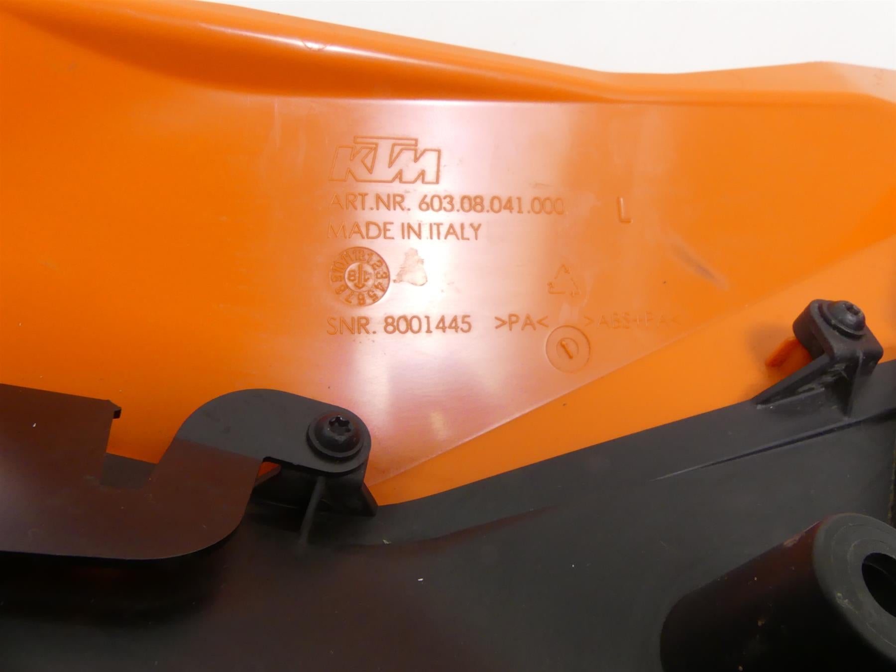 2019 KTM 1290R Super Adventure Tail Side Fairing Cover Set 60308041000 {{ shop.shopifyCountryName }} - Mototech271