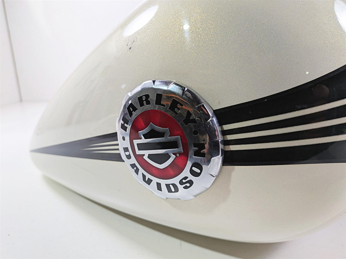 2014 Harley FXSB Softail Breakout Fuel Gas Tank -No Dent -Morocco Gold 61000694-Mototech271