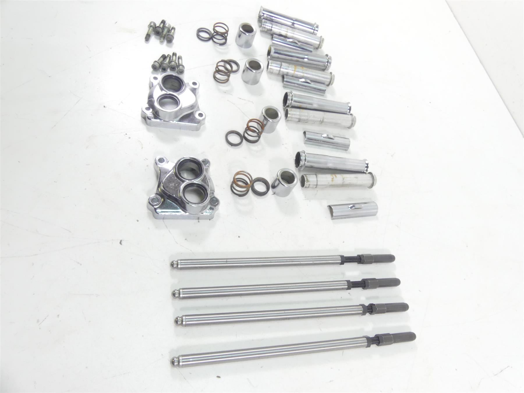 2002 Harley Touring FLHRCI Road King S&S Adjustable Pushrod & Covers Set 93-5095 {{ shop.shopifyCountryName }} - Mototech271