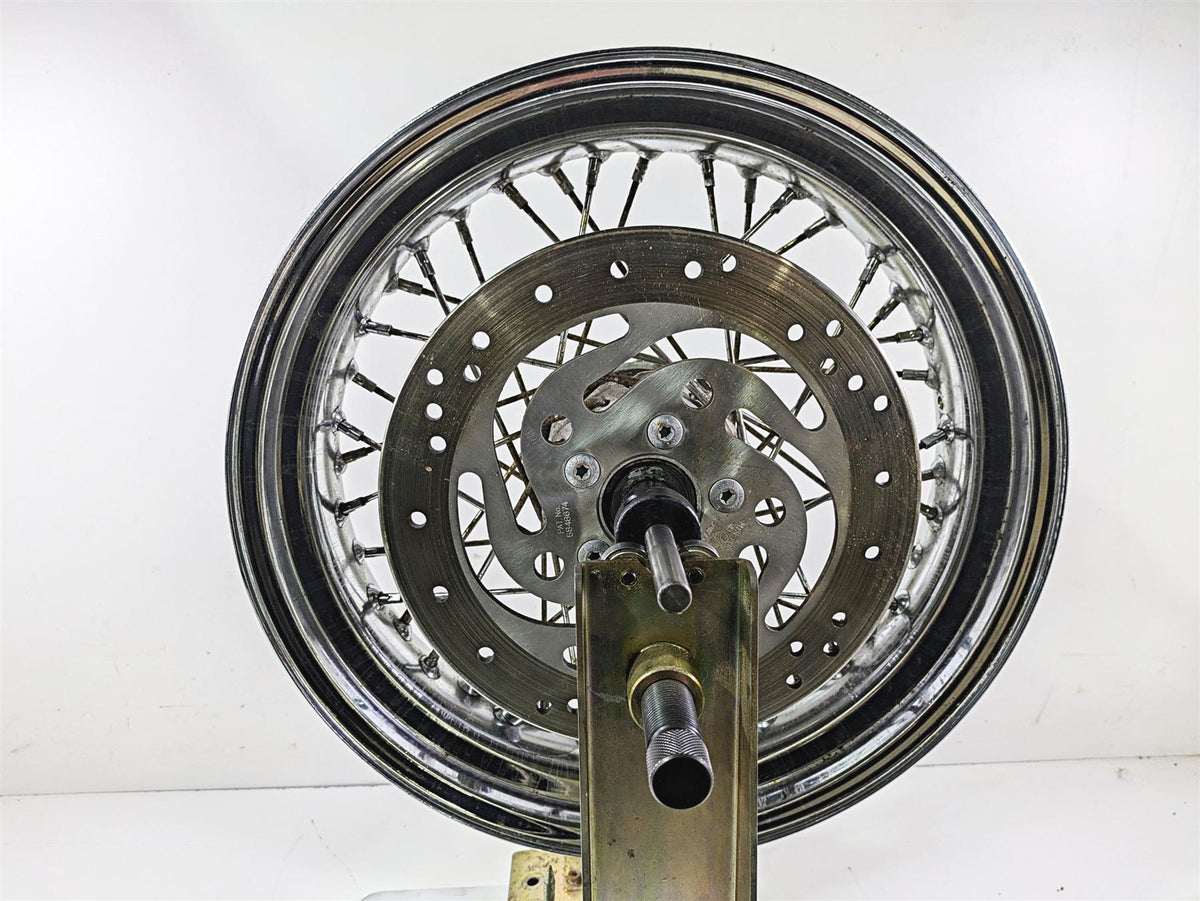 2007 Harley FXDWG Dyna Wide Glide Straight 17x4.5 Rear Wheel Rim 40979-06B {{ shop.shopifyCountryName }} - Mototech271