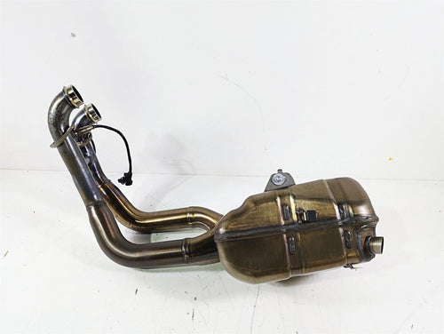 2021 Aprilia RS660 Exhaust Pipe Header Chamber Assembly 2B005290 | Mototech271