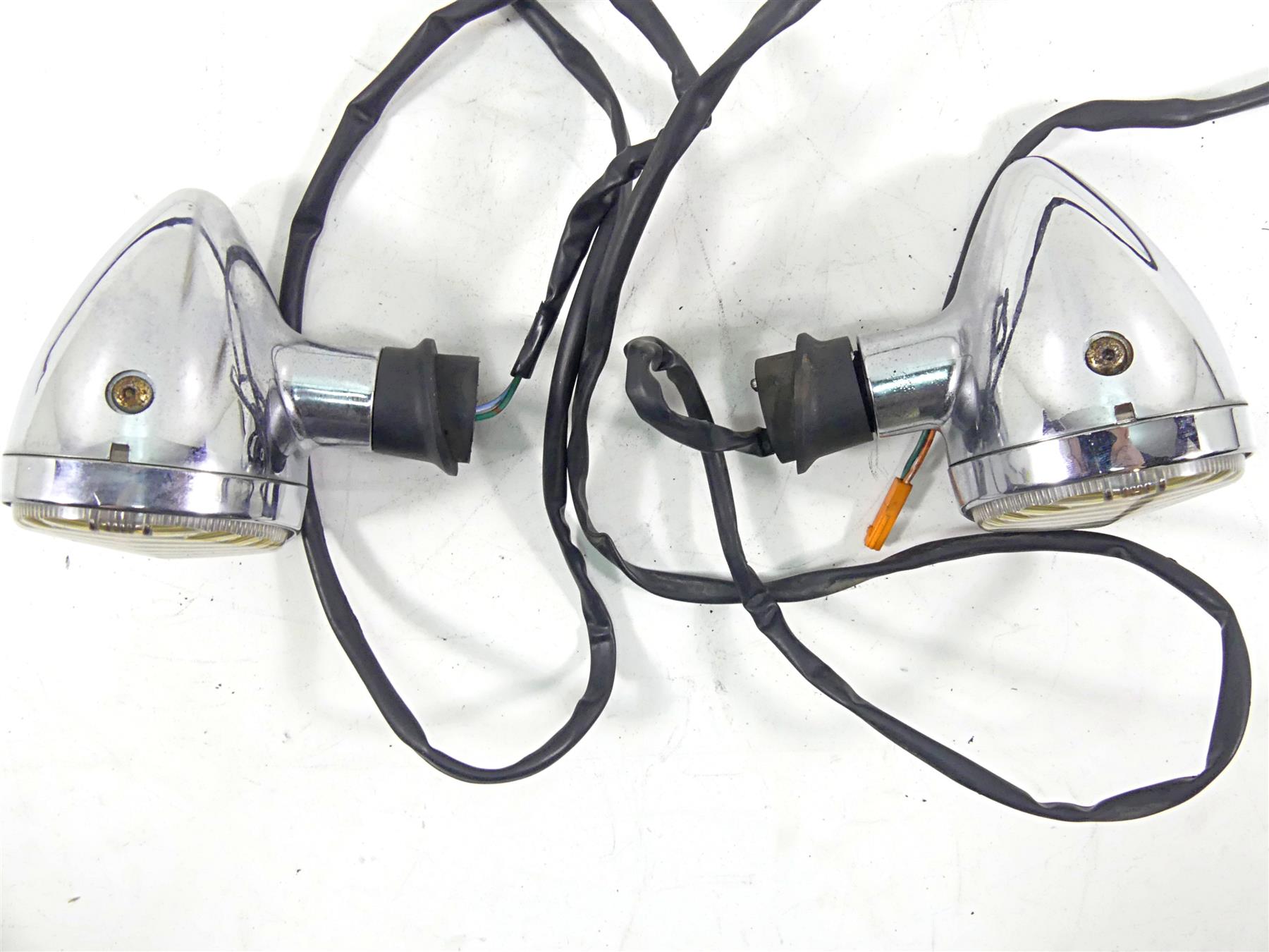 2007 Honda VTX1800 T2 Left Right Rear Turn Signal Blinker Set 33410-MCV-N11 {{ shop.shopifyCountryName }} - Mototech271
