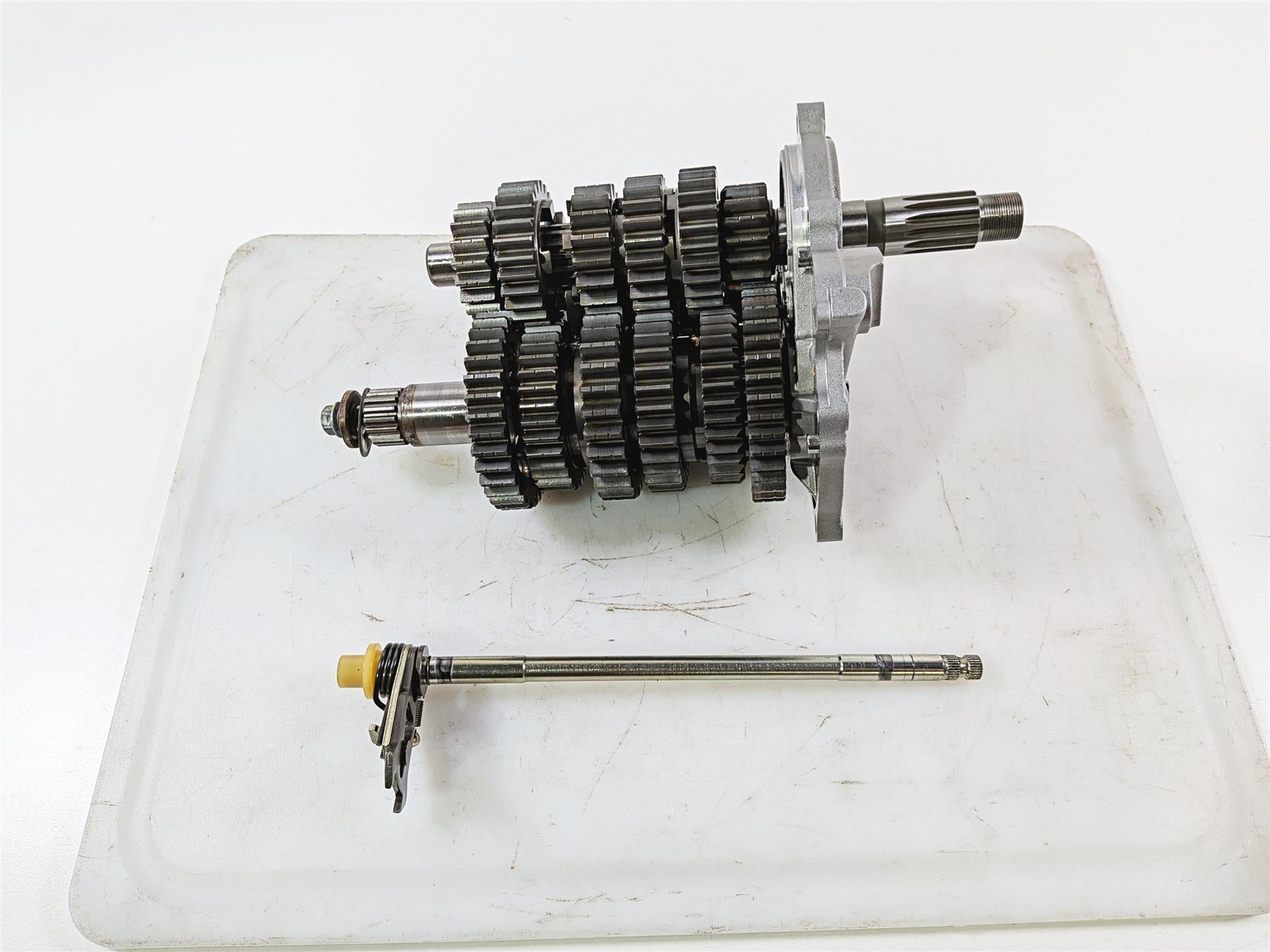 2014 Aprilia RSV4 RR Factory Transmission Gear Pack Shift Drum -Tested 2A000069 {{ shop.shopifyCountryName }} - Mototech271