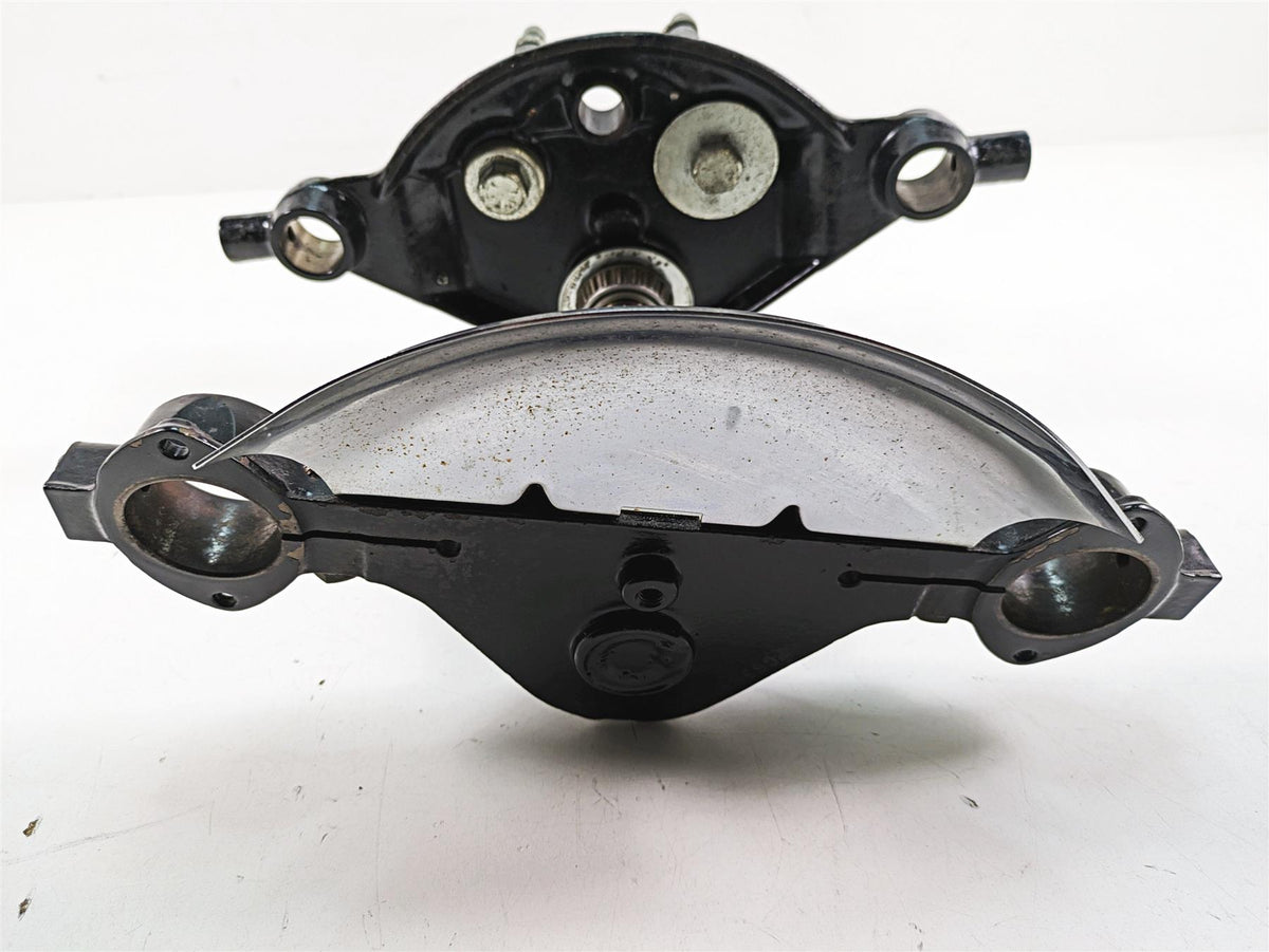 1999 Harley Touring FLHTC Electra Glide Upper Lower Triple Tree Set 45446-87A {{ shop.shopifyCountryName }} - Mototech271