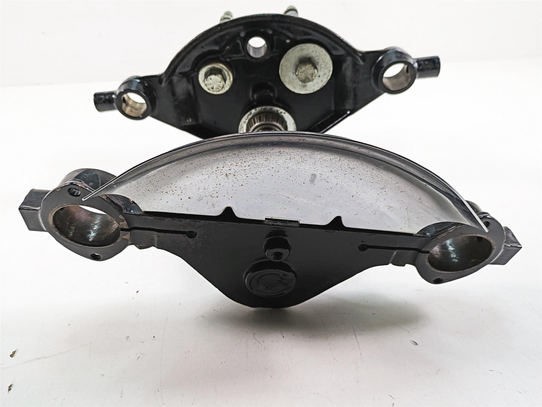 1999 Harley Touring FLHTC Electra Glide Upper Lower Triple Tree Set 45446-87A {{ shop.shopifyCountryName }} - Mototech271