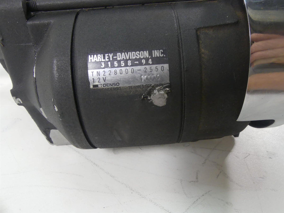 1995 Harley Dyna FXDL Low Rider Denso Engine Starter Motor 31553-94 {{ shop.shopifyCountryName }} - Mototech271