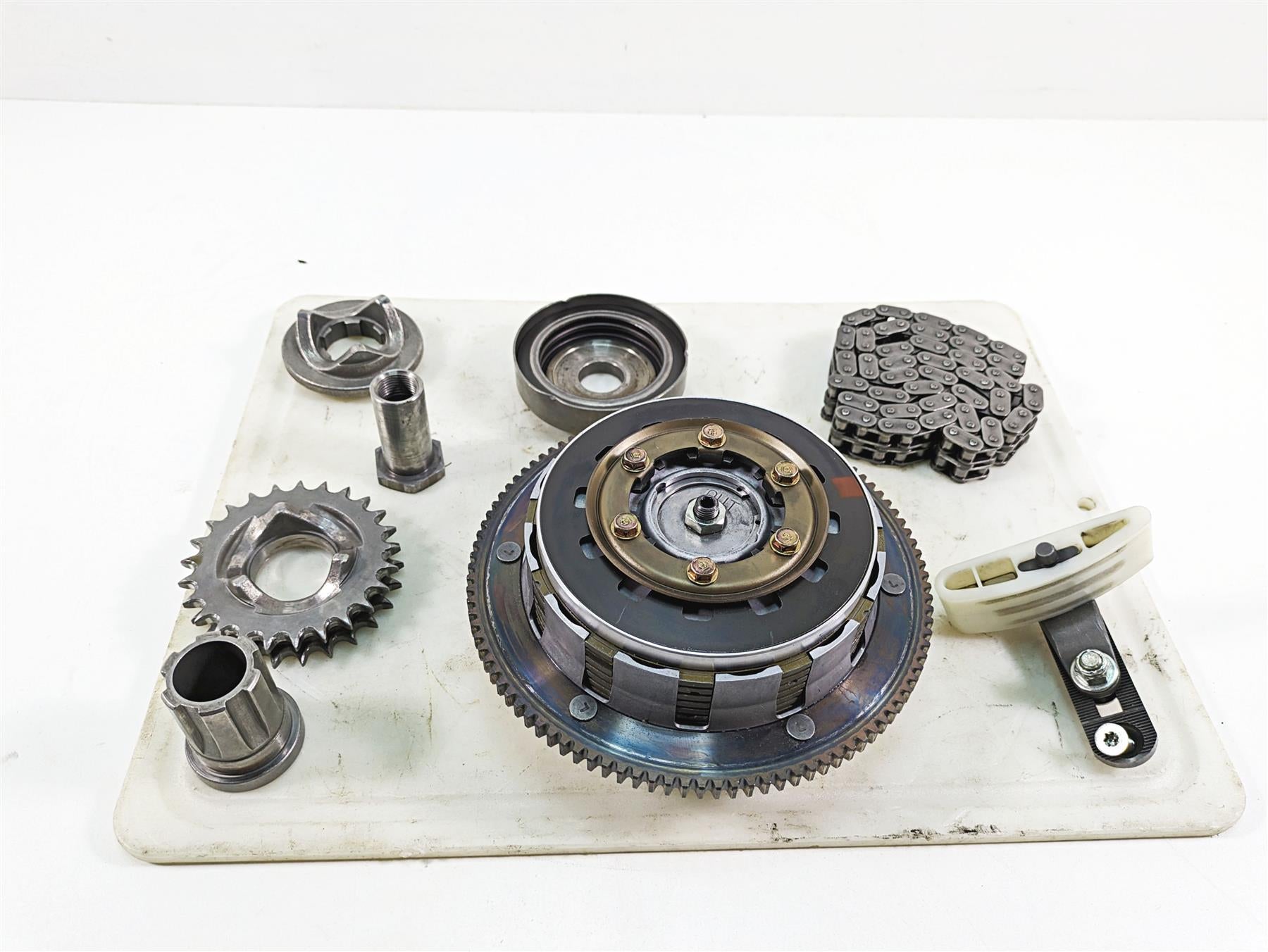 2006 Harley Touring FLHXI Street Glide Primary Drive Clutch Kit 37802-04A {{ shop.shopifyCountryName }} - Mototech271