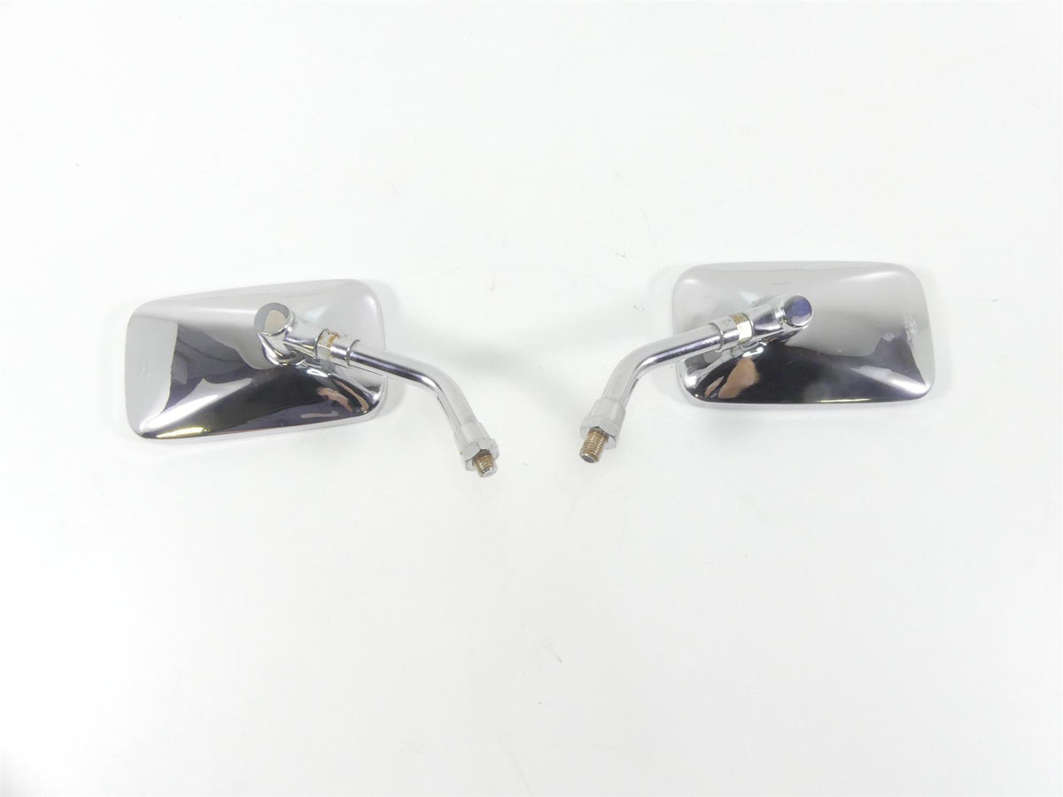 2007 Honda VTX1800 T1 Left Right Rectangle Chrome Rear View Mirror Set {{ shop.shopifyCountryName }} - Mototech271