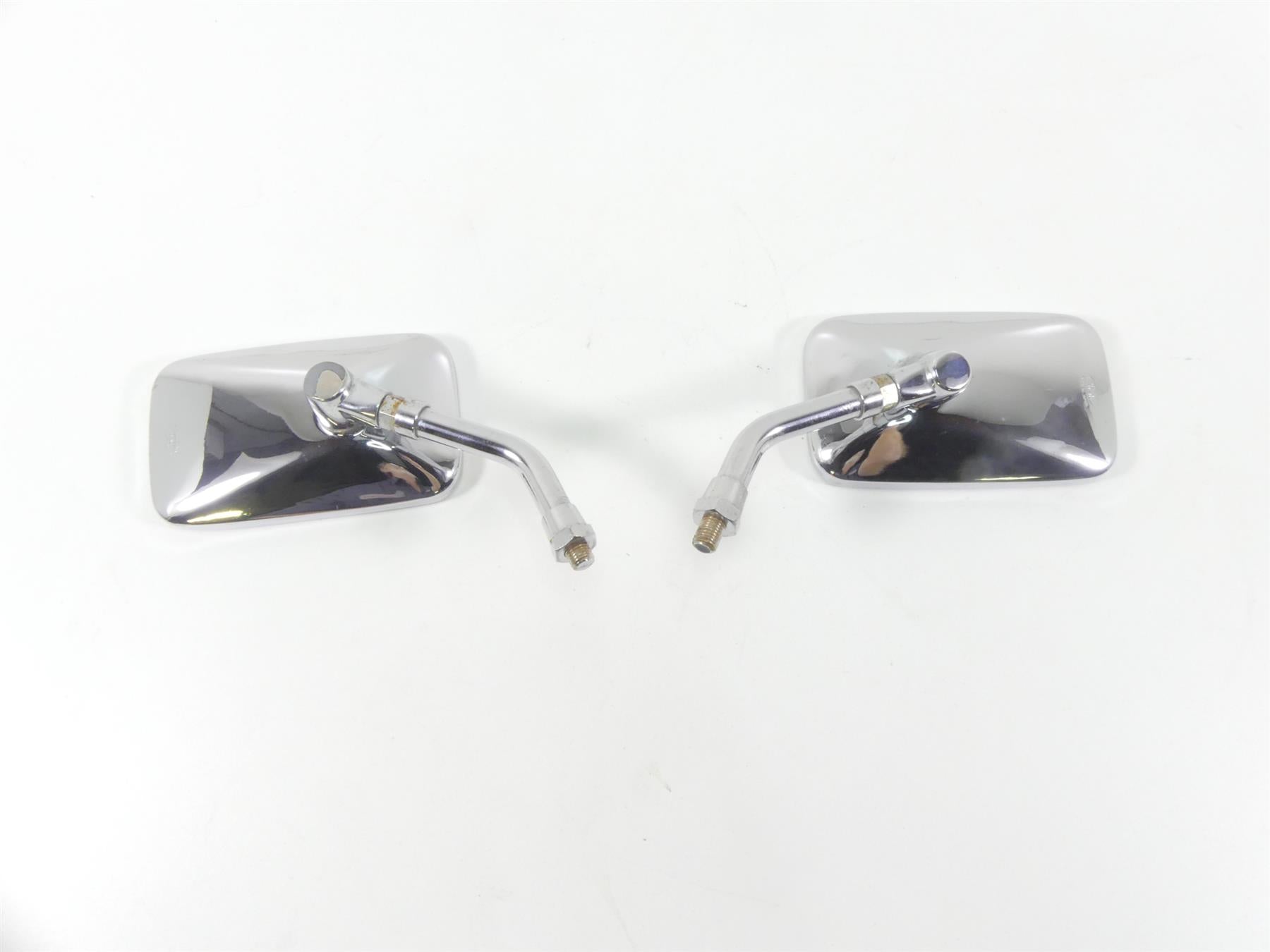 2007 Honda VTX1800 T1 Left Right Rectangle Chrome Rear View Mirror Set {{ shop.shopifyCountryName }} - Mototech271