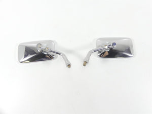 2007 Honda VTX1800 T1 Left Right Rectangle Chrome Rear View Mirror Set | Mototech271