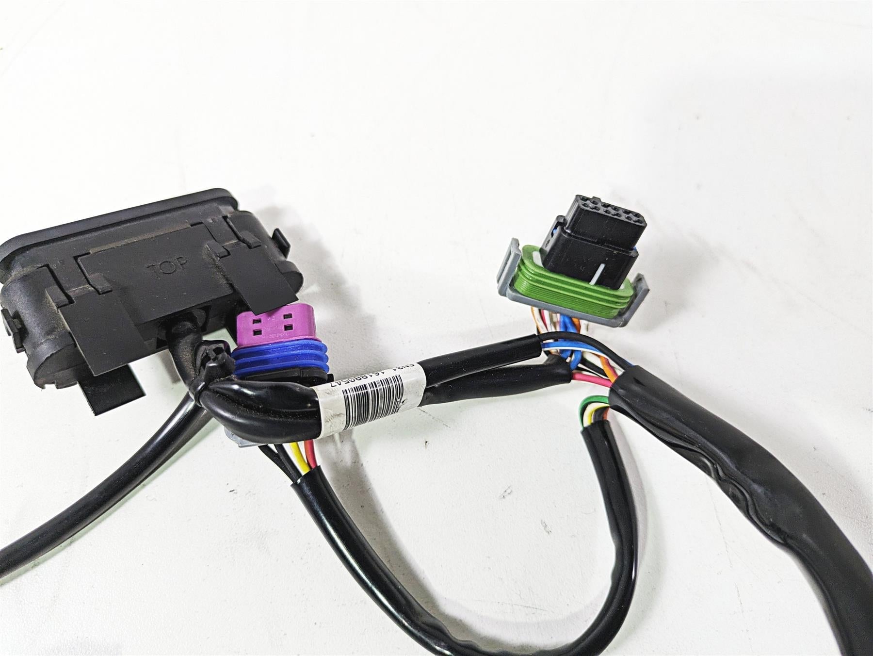2017 Harley Dyna FXDB Street Bob Speedometer Instrument Wiring 72669-12A {{ shop.shopifyCountryName }} - Mototech271