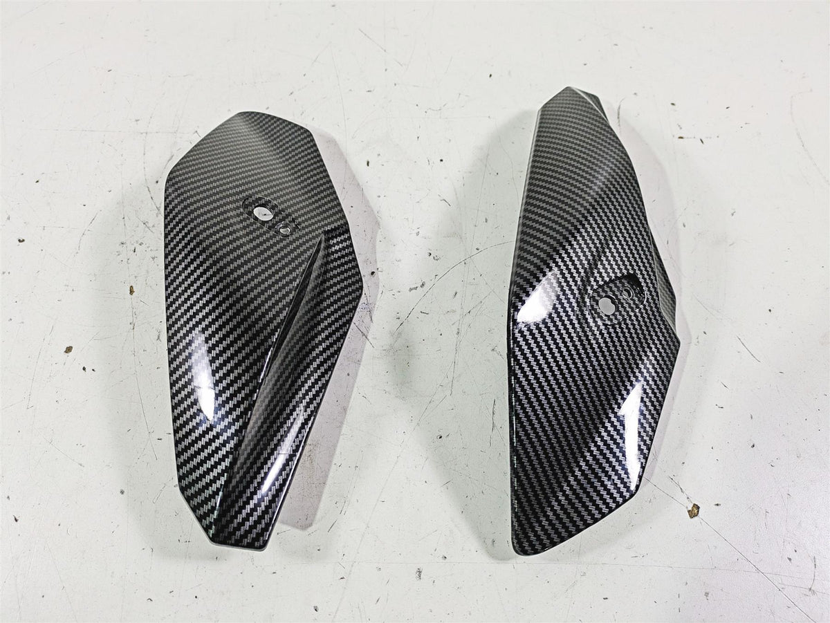 2017 BMW S1000R K47 Front Headlight Carbon Fiber Look Side Cover Fairing Set {{ shop.shopifyCountryName }} - Mototech271