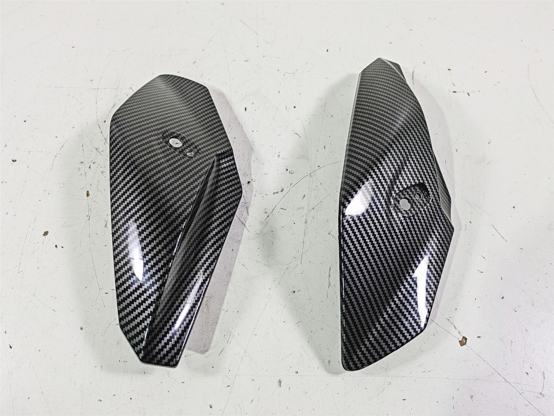 2017 BMW S1000R K47 Front Headlight Carbon Fiber Look Side Cover Fairing Set {{ shop.shopifyCountryName }} - Mototech271