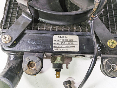 2002 Honda VTX1800 Retro Radiator Fan Reservoir Thermostat Set 19010-MCH-C20 {{ shop.shopifyCountryName }} - Mototech271