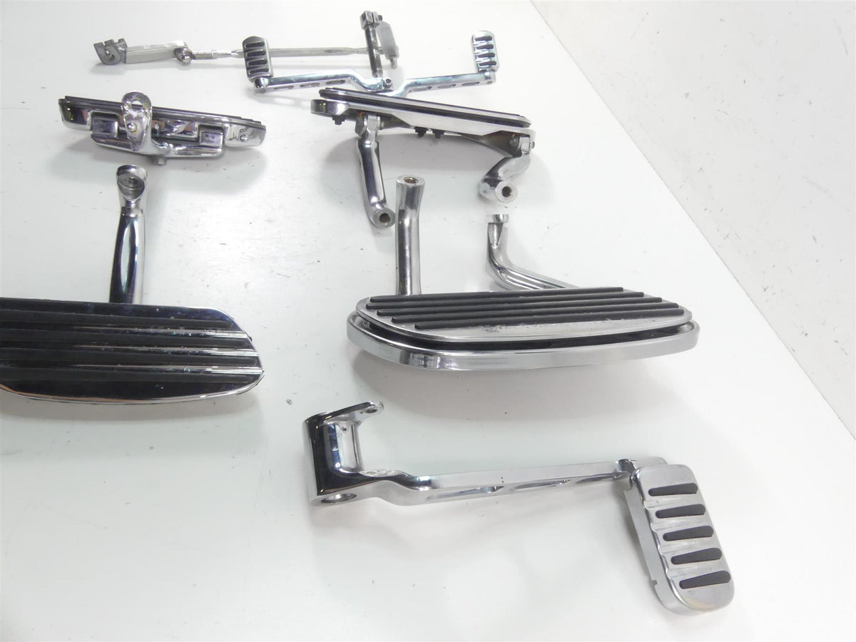 2005 Harley Touring CVO FLHTC SE Electra Glide Chrome Floorboard Set 34532-00B {{ shop.shopifyCountryName }} - Mototech271