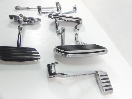 2005 Harley Touring CVO FLHTC SE Electra Glide Chrome Floorboard Set 34532-00B {{ shop.shopifyCountryName }} - Mototech271