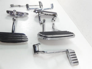 2005 Harley Touring CVO FLHTC SE Electra Glide  Chrome Floorboard Set 34532-00B