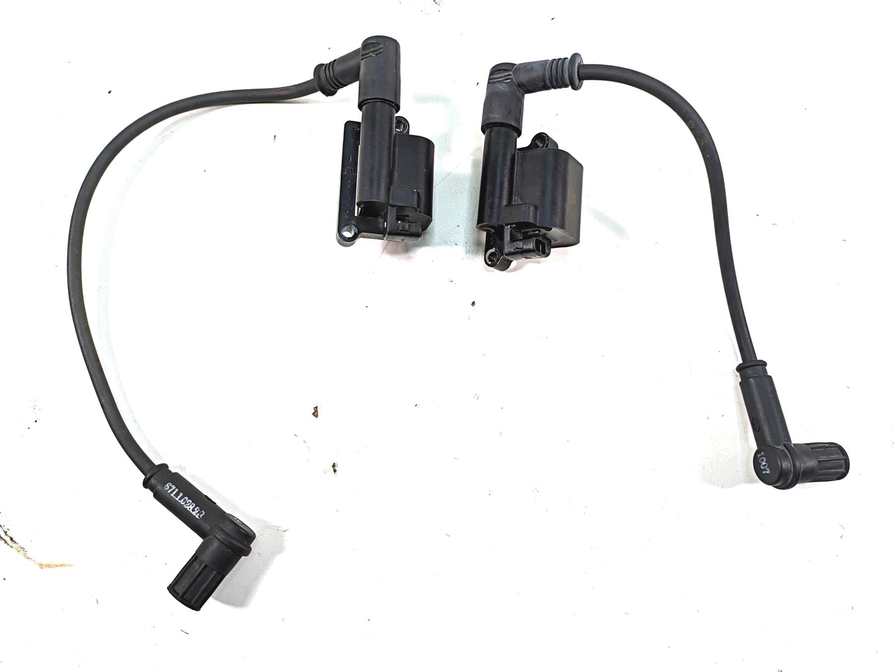 2011 Ducati Hypermotard 1100 Evo SP Beru Ignition Coil Wires Plugs Set 38010151A