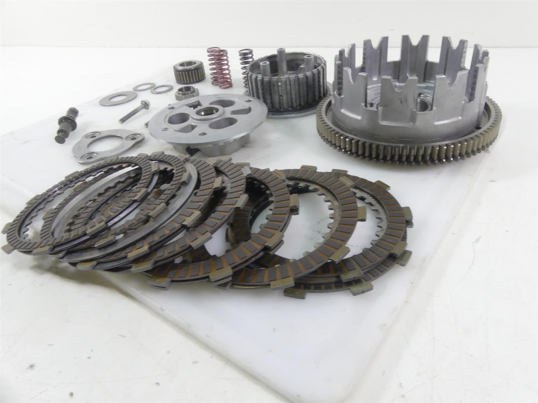 2019 Triumph Street Triple 765R Clutch Basket & Friction Disc Set 7K T1179055 {{ shop.shopifyCountryName }} - Mototech271