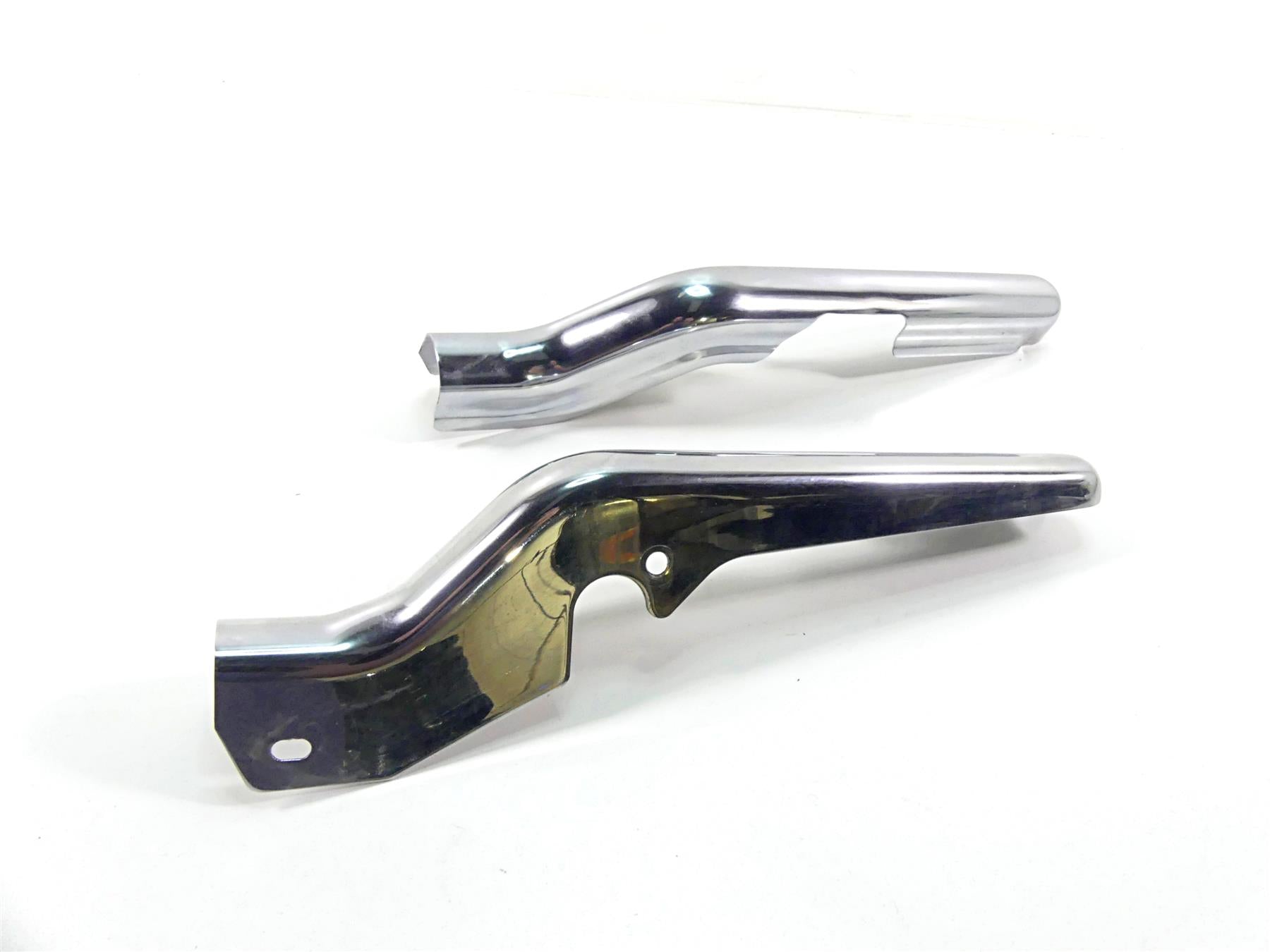 2003 Harley Touring FLHTCI E-Glide 100TH Rear Frame Chrome Struts Set 47502-97 {{ shop.shopifyCountryName }} - Mototech271