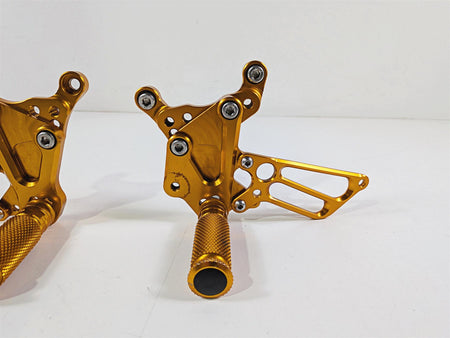 2007 Mv Agusta F4 1000R 312 Golden Aftermarket Foot Peg Rearset-Mototech271