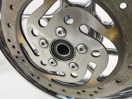2007 Harley Touring FLHRSE CVO Road King Front Rear Chrome Wheel Set 44612-07 {{ shop.shopifyCountryName }} - Mototech271