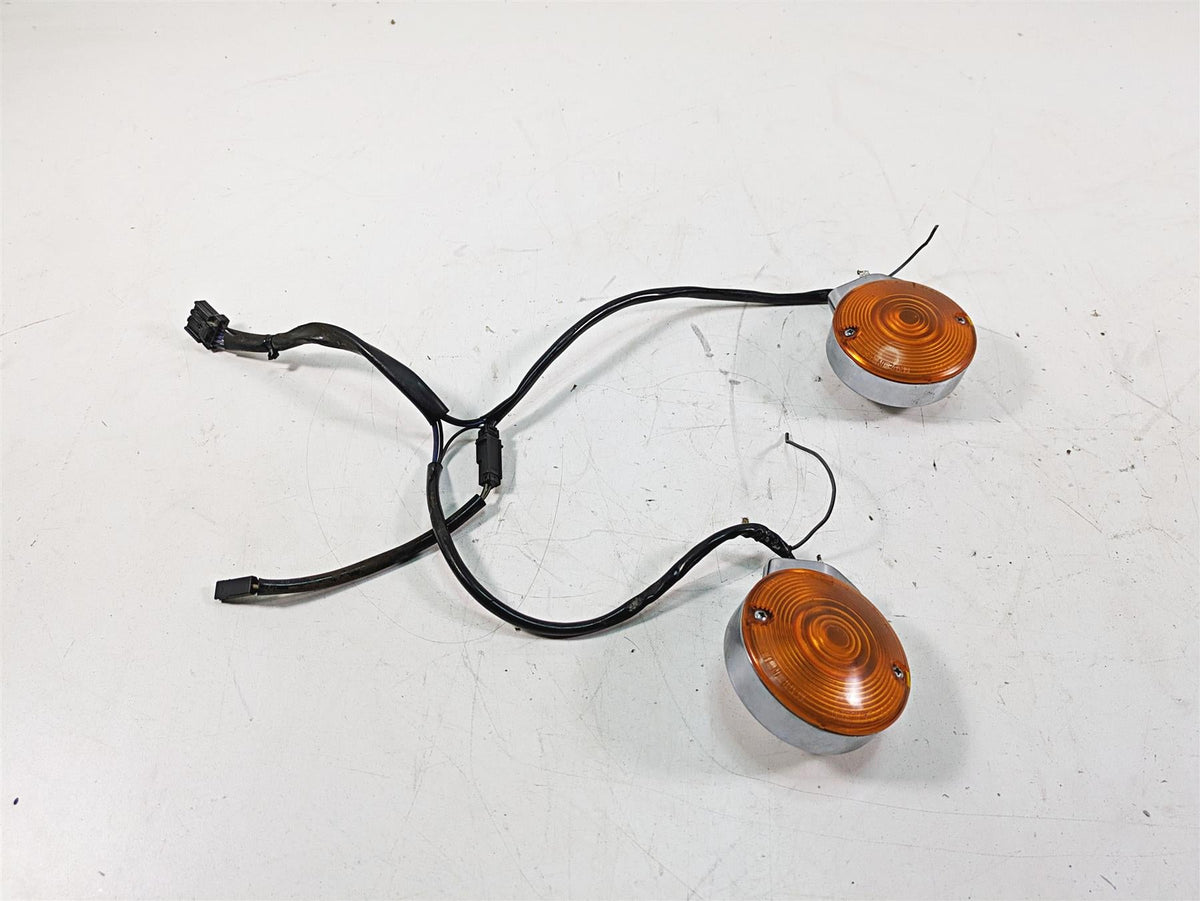 2013 Harley Softail FLSTC Heritage Classic Front Blinker Turn Signals 68766-94 {{ shop.shopifyCountryName }} - Mototech271