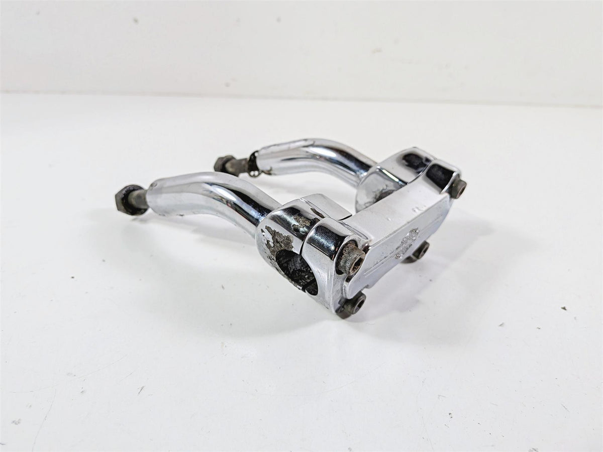 2007 Harley Dyna FXDB Street Bob Handlebar Riser Holder Clamps 5" 56568-86B {{ shop.shopifyCountryName }} - Mototech271