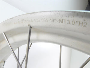 2013 BMW R1200GS GSW K50 Straight Front 19x3 Spoke Wheel Rim 36318528530 | Mototech271