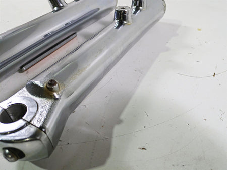 2003 Harley Softail FXSTDI Deuce 100th Front Fork Lower Chrome Leg Set 46068-00 {{ shop.shopifyCountryName }} - Mototech271