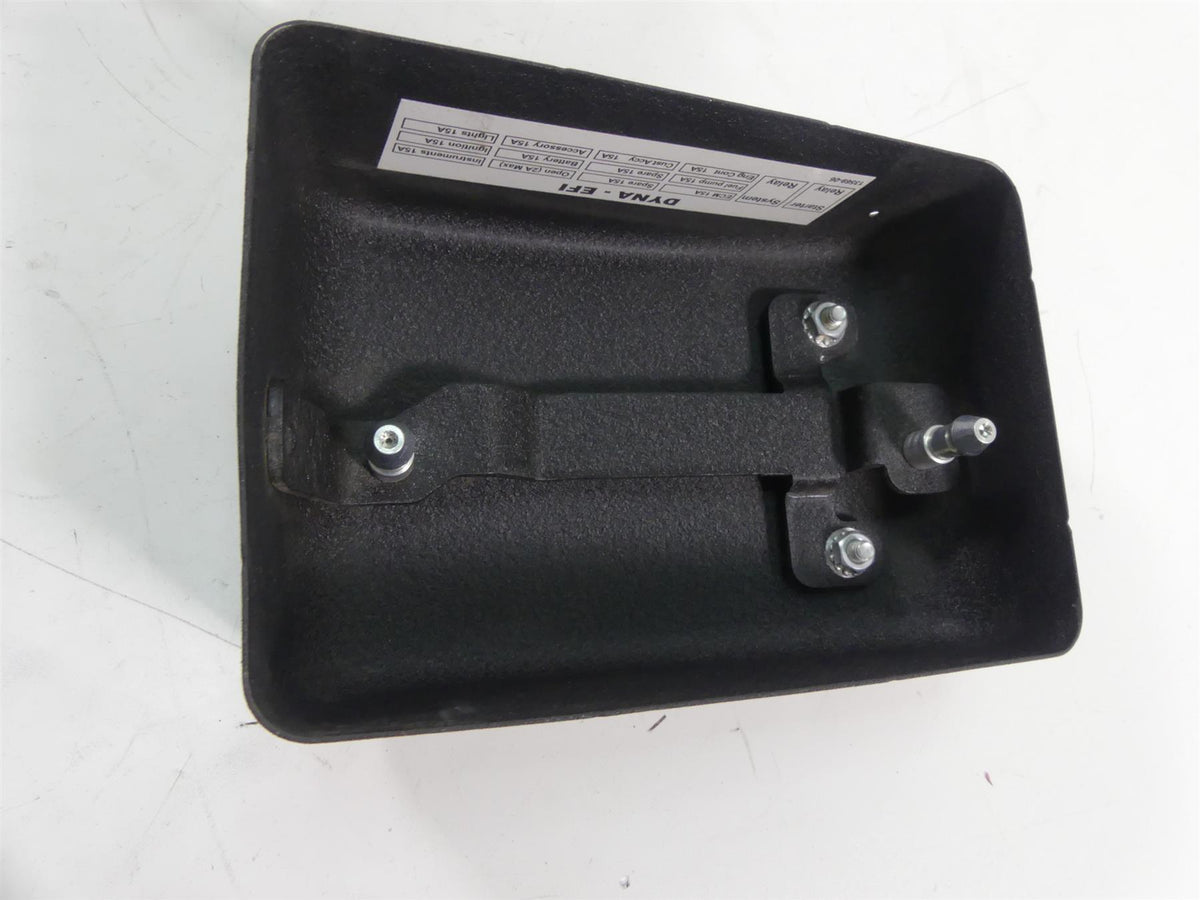 2009 Harley FXDF Dyna Fat Bob Electrical Holder Stay Tray With Cover 70367-04A {{ shop.shopifyCountryName }} - Mototech271