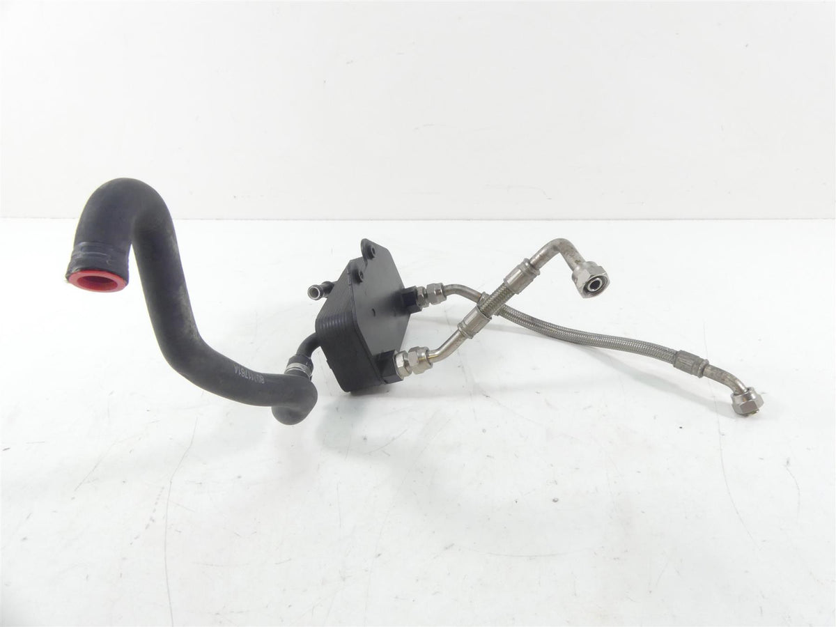 2013 Ducati Streetfighter 848 Oil Cooler Heat Exchanger & Lines Hoses 54710011A {{ shop.shopifyCountryName }} - Mototech271