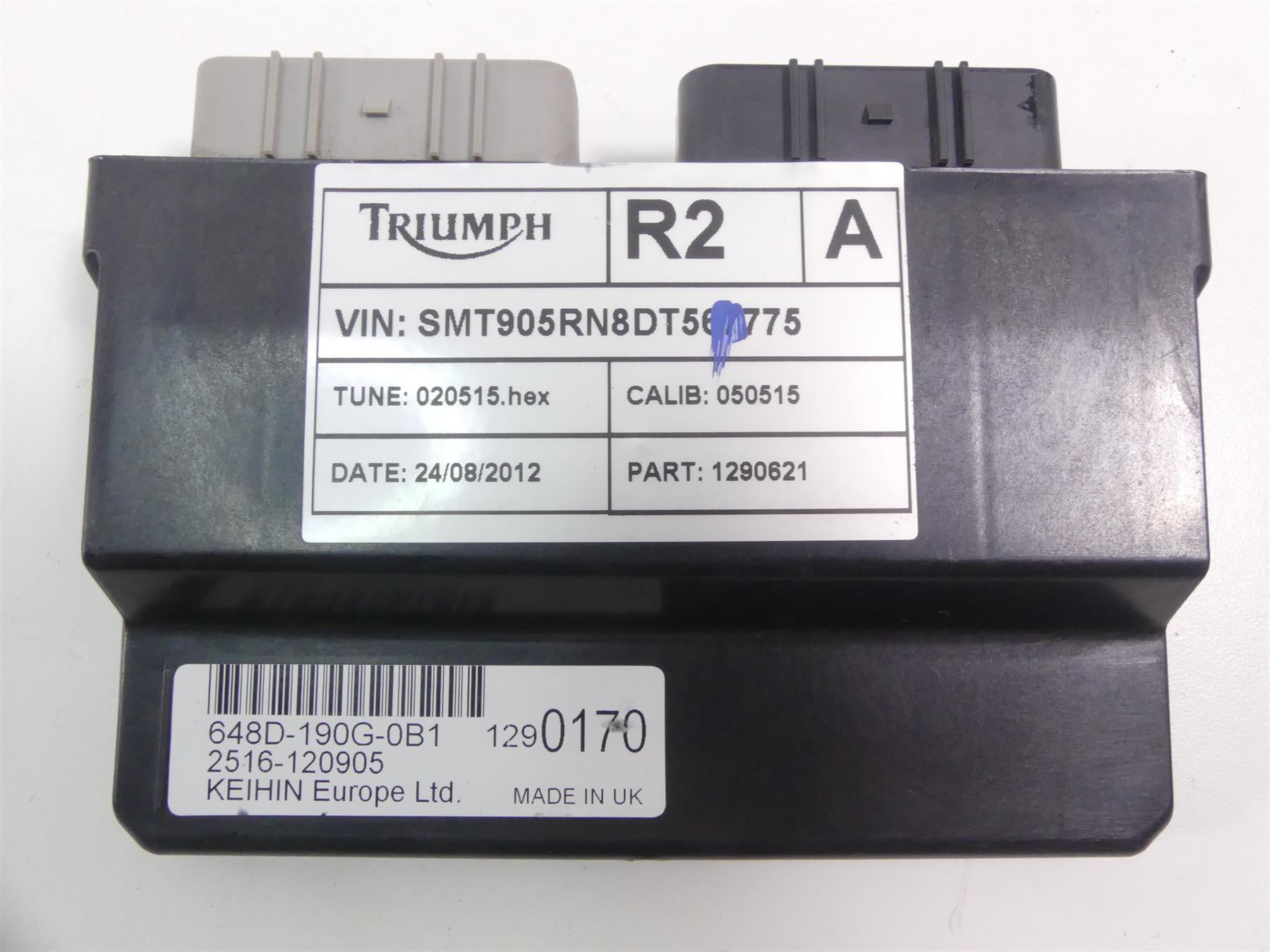 2013 Triumph America EFI Cdi Ecu Ecm Engine Control Module T1290621 {{ shop.shopifyCountryName }} - Mototech271