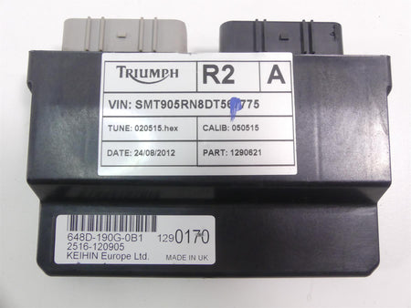 2013 Triumph America EFI Cdi Ecu Ecm Engine Control Module T1290621 {{ shop.shopifyCountryName }} - Mototech271