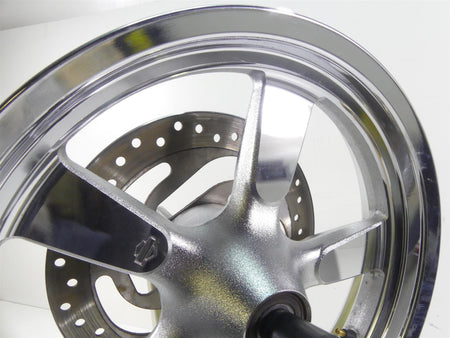 2014 Harley Sportster XL1200 C Nice Front 16x3 Wheel Rim 5 Spoke 55018-11 {{ shop.shopifyCountryName }} - Mototech271