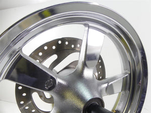 2014 Harley Sportster XL1200 C Nice Front 16x3 Wheel Rim 5 Spoke 55018-11 | Mototech271